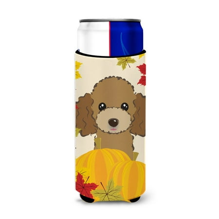 Carolines Treasures BB2062MUK Chocolate Brown Poodle Thanksgiving Michelob Ultra beverage Insulator for slim cans Slim
Carolines Treasures BB2062MUK Chocolate Brown Poodle Thanksgiving Michelob Ultra beverage Insulator for slim cans Slim