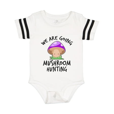 Inktastic We Are Going Mushroom Hunting Gift Baby Boy or Baby Girl Bodysuit