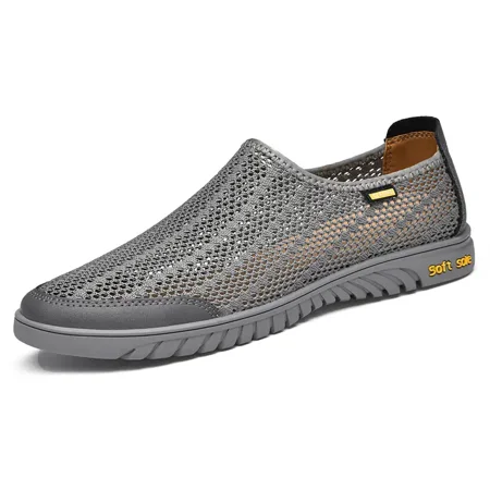 New Mesh Breathable Handmade Sandals With Soft Sole For Indoor Outdoor Beach Sports Quick Dry Water Shoes For Men Women Grey
New Mesh Breathable Handmade Sandals With Soft Sole For Indoor Outdoor Beach Sports Quick Dry Water Shoes For Men Women Grey