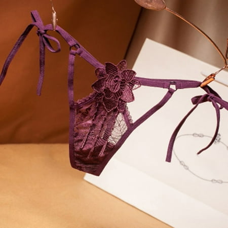VONCOS Lace Sexy Erotic Thong Women Lace Underwear Lingerie Thongs Panties Ladies Hollow Out Underwear
VONCOS Lace Sexy Erotic Thong Women Lace Underwear Lingerie Thongs Panties Ladies Hollow Out Underwear