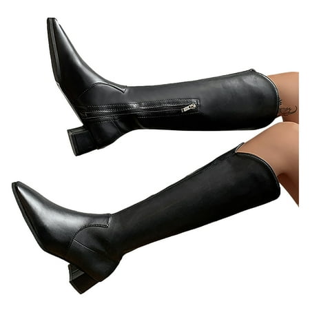 Tangnade Boots for Women on Sale Women s Retro Square Printed Toe Zipper High Heel Mid Cowboy Boots Shoes
Tangnade Boots for Women on Sale Women s Retro Square Printed Toe Zipper High Heel Mid Cowboy Boots Shoes