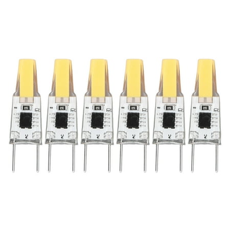 LED Bulb 6 Pieces G8 LED Bulb 3W COB Dimmable Energy Saving For Stable Warm White Cold White
LED Bulb 6 Pieces G8 LED Bulb 3W COB Dimmable Energy Saving For Stable Warm White Cold White