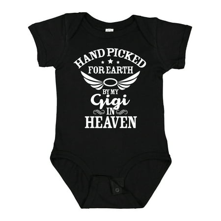 Inktastic Handpicked for Earth by My Gigi in Heaven with Angel Wings Gift Baby Boy or Baby Girl Bodysuit
Inktastic Handpicked for Earth by My Gigi in Heaven with Angel Wings Gift Baby Boy or Baby Girl Bodysuit