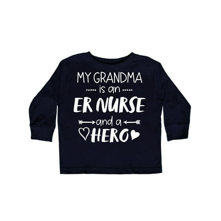 Inktastic My Grandma is an ER Nurse and a Hero Gift Toddler Boy or Toddler Girl Long Sleeve T-Shirt
Inktastic My Grandma is an ER Nurse and a Hero Gift Toddler Boy or Toddler Girl Long Sleeve T-Shirt