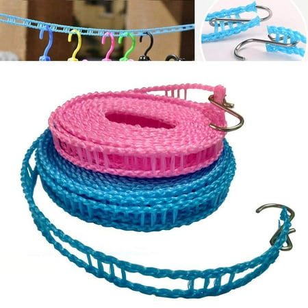 Outdoor Clothesline Nylon Non-Slip Laundry Line Rope Travel Business Windproof Clothes Cord 3/5/8/10 Meter Long (2pcs)
Outdoor Clothesline Nylon Non-Slip Laundry Line Rope Travel Business Windproof Clothes Cord 3/5/8/10 Meter Long (2pcs)