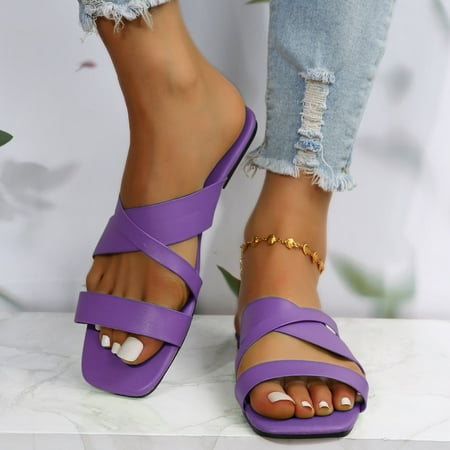 Ykohkofe Women Slippers Fashion Sandals Fashion Versatile Casual Beach Non Slip Beach Slippers
Ykohkofe Women Slippers Fashion Sandals Fashion Versatile Casual Beach Non Slip Beach Slippers
