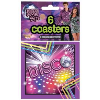 DISCO PARTY LINE - COASTER 12 PACK