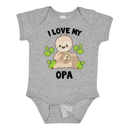 Inktastic Cute Sloth I Love My Opa with Green Leaves Gift Baby Boy or Baby Girl Bodysuit
Inktastic Cute Sloth I Love My Opa with Green Leaves Gift Baby Boy or Baby Girl Bodysuit
