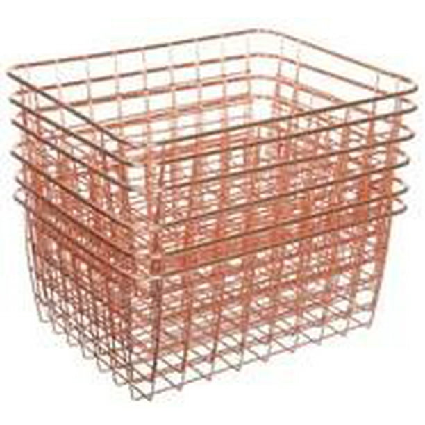 Mainstays Wire Basket 6 pack - Multiple Colors