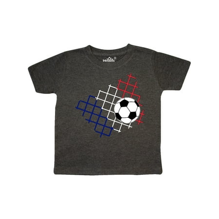 Inktastic Soccer Ball Net with French Flag Colors Gift Toddler Boy or Toddler Girl T-Shirt
Inktastic Soccer Ball Net with French Flag Colors Gift Toddler Boy or Toddler Girl T-Shirt