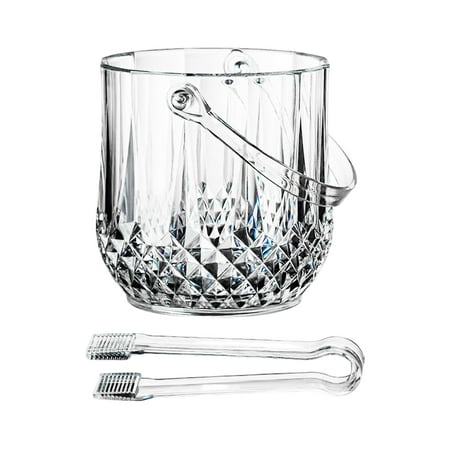 Champagne Bucket Ice Chilling Champagne Beer Portable Acrylic Ice Tub Ice Bucket for Party Restaurant Parties Gatherings Night Supplies with clamp 12.5cm
Champagne Bucket Ice Chilling Champagne Beer Portable Acrylic Ice Tub Ice Bucket for Party Restaurant Parties Gatherings Night Supplies with clamp 12.5cm
