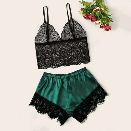 Levmjia Women s Pajamas Set Clearance Summer Plus Size Women New Sexy Fashion Lace Lingerie Silk Underwear Sleepwear Pajamas Satin
Levmjia Women s Pajamas Set Clearance Summer Plus Size Women New Sexy Fashion Lace Lingerie Silk Underwear Sleepwear Pajamas Satin