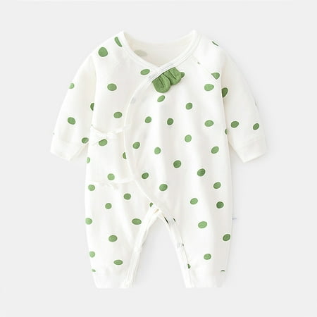 Yidarton Baby Jumpsuit Newborn Baby Wave Dot Cotton Boneless Clothes Newborn Ears Boys And Girls Climbing Clothes Green
Yidarton Baby Jumpsuit Newborn Baby Wave Dot Cotton Boneless Clothes Newborn Ears Boys And Girls Climbing Clothes Green