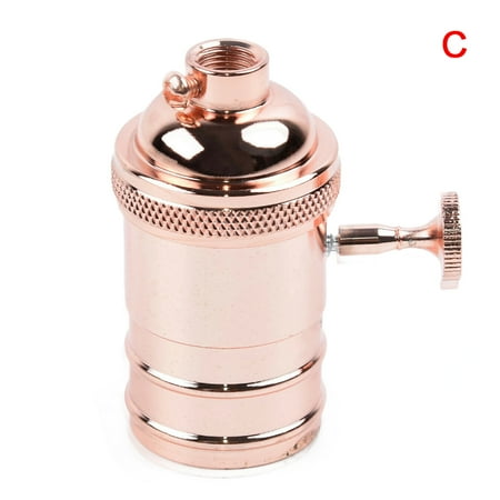 E27 Screw Retro Vintage Copper Lamp Pendant Lights Bulbs Holder Socket 250V 250W Home
E27 Screw Retro Vintage Copper Lamp Pendant Lights Bulbs Holder Socket 250V 250W Home