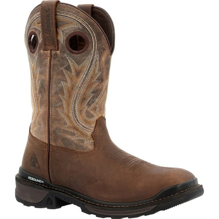 Rocky Rams Horn Western Boot Size 10.5(W)