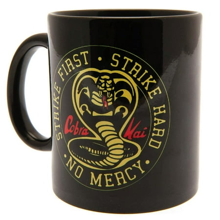 Cobra Kai Strike First No Mercy Mug
