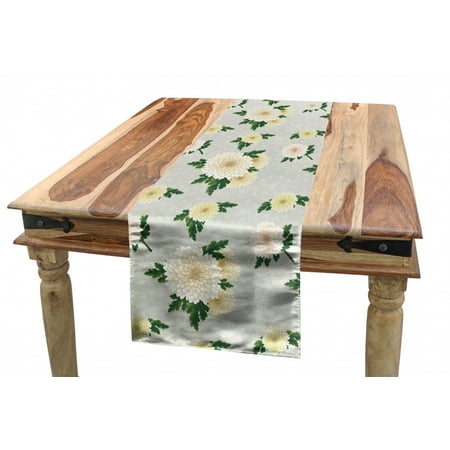 Vintage Table Runner Detailed Drawing of Repetitive Blooming Chrysanthemum Beige Flowers Dining Room Kitchen Rectangular Runner 3 Sizes by Ambesonne
Vintage Table Runner Detailed Drawing of Repetitive Blooming Chrysanthemum Beige Flowers Dining Room Kitchen Rectangular Runner 3 Sizes by Ambesonne