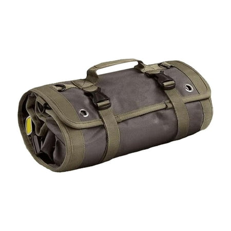 Tool Roll Bag with 6 Zippered Pockets Wrap Rolls Storage Case Electrician Storage Bag for Plumber Mechanic Carpenter Electrician Car Garage
Tool Roll Bag with 6 Zippered Pockets Wrap Rolls Storage Case Electrician Storage Bag for Plumber Mechanic Carpenter Electrician Car Garage