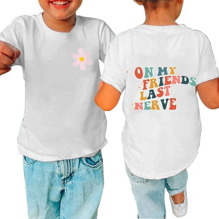 Vivianyo HD Girl s Toddler T-shirt Tops Toddler Baby Boys Girl Comfortable Solid Color Print Short Sleeve Cotton T-shirt Top Flash Picks White
Vivianyo HD Girl s Toddler T-shirt Tops Toddler Baby Boys Girl Comfortable Solid Color Print Short Sleeve Cotton T-shirt Top Flash Picks White