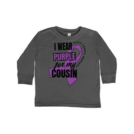 Inktastic I Wear Purple For My Cousin Cystic Fibrosis Awareness Gift Toddler Boy or Toddler Girl Long Sleeve T-Shirt
Inktastic I Wear Purple For My Cousin Cystic Fibrosis Awareness Gift Toddler Boy or Toddler Girl Long Sleeve T-Shirt