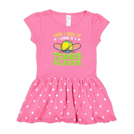Inktastic Future Tennis Player Baby Gift Gift Baby Girl Dress