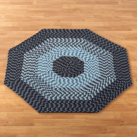 Collections Etc Alpine Braided Accent Rugs Navy - Octagon - 4 Octagon
Collections Etc Alpine Braided Accent Rugs Navy - Octagon - 4 Octagon