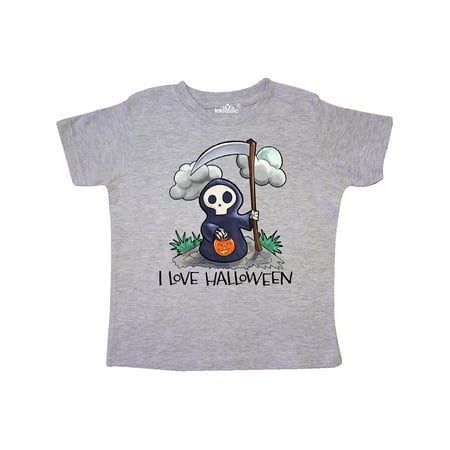 Inktastic I Love Halloween with Cute Trick or Treating Grim Reaper Gift Toddler Boy or Toddler Girl T-Shirt
Inktastic I Love Halloween with Cute Trick or Treating Grim Reaper Gift Toddler Boy or Toddler Girl T-Shirt