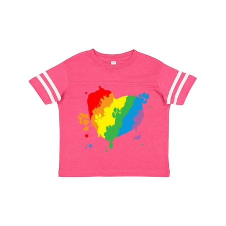 Inktastic Pride Finger Paint Dog Paw Print Heart Design Gift Toddler Boy or Toddler Girl T-Shirt
Inktastic Pride Finger Paint Dog Paw Print Heart Design Gift Toddler Boy or Toddler Girl T-Shirt