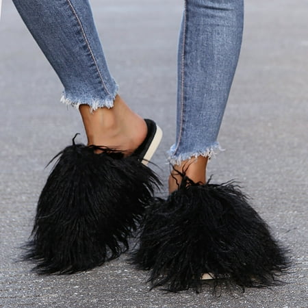 Tangnade House Slippers for Women Winter Fashion Casual Shoes Breathable Intdoor Pure Color Plush Thermal Slippers
Tangnade House Slippers for Women Winter Fashion Casual Shoes Breathable Intdoor Pure Color Plush Thermal Slippers