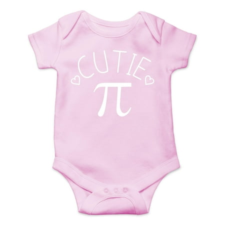 Cutie Pie - Geeky Math Lover Nerd - Funny Cute Infant Creeper One-Piece Baby Bodysuit (Pink 6 Months)
Cutie Pie - Geeky Math Lover Nerd - Funny Cute Infant Creeper One-Piece Baby Bodysuit (Pink 6 Months)