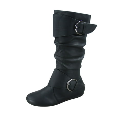 Zone 80 Women s Faux Leather Zipper Buckle Slouch Casual Flat Heel Mid Calf Round Toe Boots ( Black 5 )
Zone 80 Women s Faux Leather Zipper Buckle Slouch Casual Flat Heel Mid Calf Round Toe Boots ( Black 5 )
