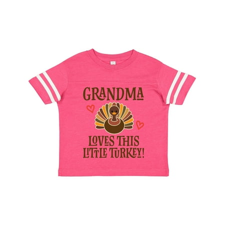 Inktastic Thanksgiving Grandma Little Turkey Gift Toddler Boy or Toddler Girl T-Shirt
Inktastic Thanksgiving Grandma Little Turkey Gift Toddler Boy or Toddler Girl T-Shirt