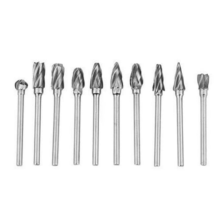 SANWOOD Tungsten Carbide Burr 10Pcs Rotary Drill Bit Tungsten Carbide Milling Cutter Cutting Edge Head Tools
SANWOOD Tungsten Carbide Burr 10Pcs Rotary Drill Bit Tungsten Carbide Milling Cutter Cutting Edge Head Tools