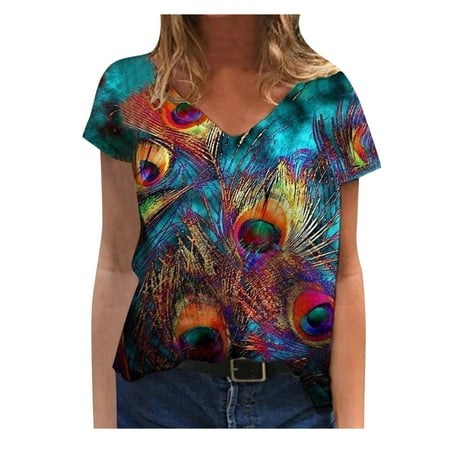 Mrat Short Sleeve V-Neck Blouses & Shirts Womens Tank Tops Ladies New Fashion Colorful Flowers Short-Sleeved Top Printed T-shirt Maternity Blouses
Mrat Short Sleeve V-Neck Blouses & Shirts Womens Tank Tops Ladies New Fashion Colorful Flowers Short-Sleeved Top Printed T-shirt Maternity Blouses