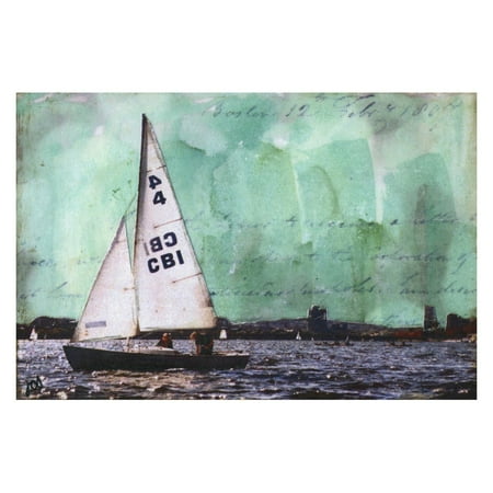 Marmont Hill Sailboat V Painting Wall Art Print