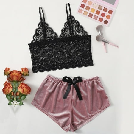 Womens Pajama Set Lace Pants Outfits Set 2 Piece Sleeveless Soft Lounge Sleepwear Sets Loungewear Pjs
Womens Pajama Set Lace Pants Outfits Set 2 Piece Sleeveless Soft Lounge Sleepwear Sets Loungewear Pjs