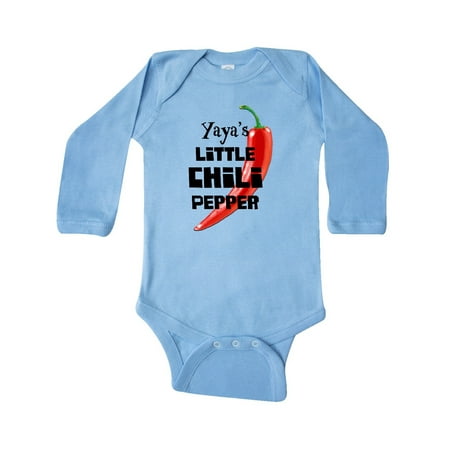 Inktastic Yaya s Little Chili Pepper Gift Baby Boy or Baby Girl Long Sleeve Bodysuit
Inktastic Yaya s Little Chili Pepper Gift Baby Boy or Baby Girl Long Sleeve Bodysuit