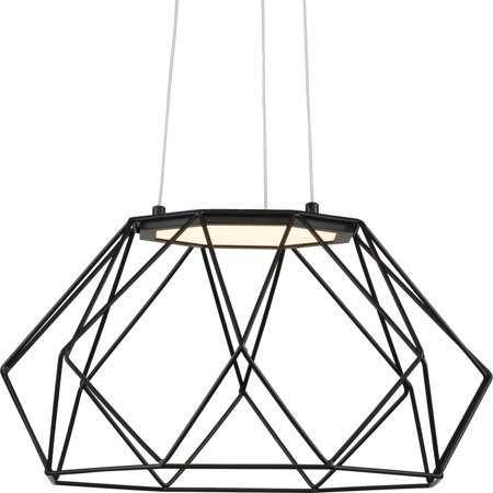 Geodesic LED Collection Matte Black Modern Style Medium Hanging Pendant Light
Geodesic LED Collection Matte Black Modern Style Medium Hanging Pendant Light