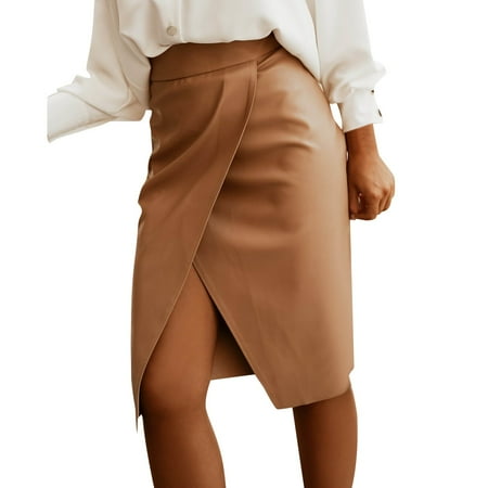 LBECLEY Womens Dress Full Size Bed Skirt Women s Elegant High Waist Wrap Pu Leather Midi Skirt Table Skirt Holders Dress for Women Brown S
LBECLEY Womens Dress Full Size Bed Skirt Women s Elegant High Waist Wrap Pu Leather Midi Skirt Table Skirt Holders Dress for Women Brown S
