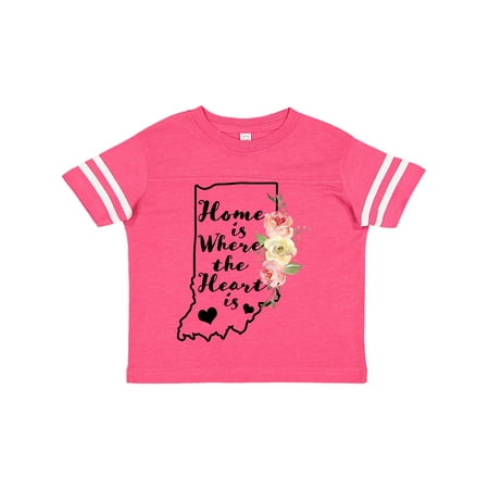 Inktastic Indiana Home is Where the Heart is with Watercolor Floral Gift Toddler Boy or Toddler Girl T-Shirt
Inktastic Indiana Home is Where the Heart is with Watercolor Floral Gift Toddler Boy or Toddler Girl T-Shirt