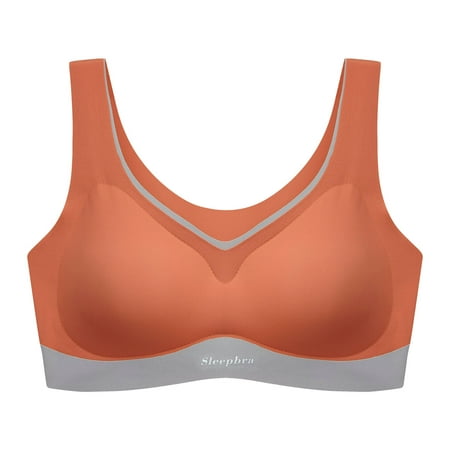 CAICJ98 Plus Size Lingerie Bralette - Bralettes for Women Wireless Bra Invisible Bra Bra - Regular & Plus Size Bras for Women Orange XXL
CAICJ98 Plus Size Lingerie Bralette - Bralettes for Women Wireless Bra Invisible Bra Bra - Regular & Plus Size Bras for Women Orange XXL