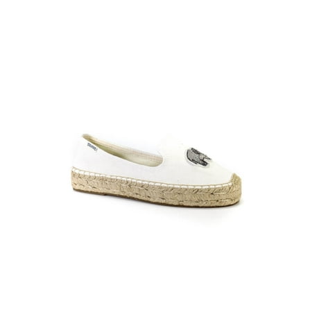 Soludos Womens Beaded Elephant Espadrilles Loafers Slippers White Canvas Size 5
Soludos Womens Beaded Elephant Espadrilles Loafers Slippers White Canvas Size 5