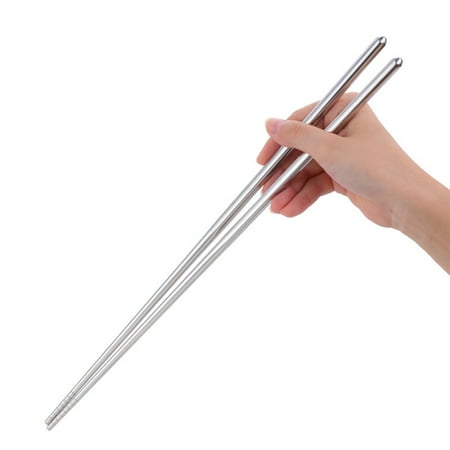 1 Pair Stainless Steel Chopsticks Chinese Korean Japanese Chopstick Sticks Reusable Kitchen Tableware Dishwasher Safe
1 Pair Stainless Steel Chopsticks Chinese Korean Japanese Chopstick Sticks Reusable Kitchen Tableware Dishwasher Safe