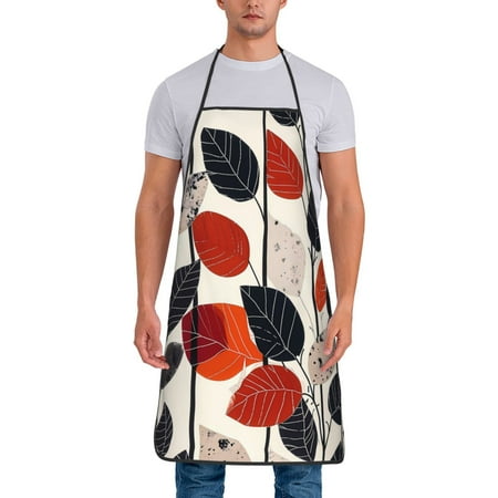 Wukai Modern Abstract Leaf Pattern Print Aprons Adjustable Bib Aprons Cooking Kitchen Chef Apron for Women and Men
Wukai Modern Abstract Leaf Pattern Print Aprons Adjustable Bib Aprons Cooking Kitchen Chef Apron for Women and Men
