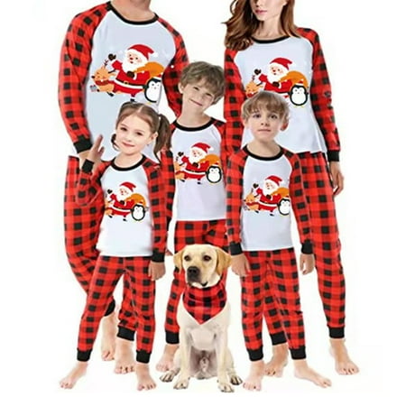 Christmas Pajamas Family Matching Sets Adult KIds Pjs Santa Claus Plaid Jammies Xmas Holiday Sleepwear Loungewear
Christmas Pajamas Family Matching Sets Adult KIds Pjs Santa Claus Plaid Jammies Xmas Holiday Sleepwear Loungewear