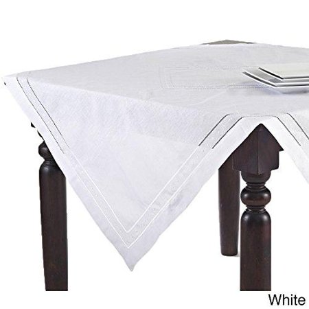 Fennco Styles Hand Hemstitched and Embroidered Swiss Dot Tablecloth (Square 54 inch White)
Fennco Styles Hand Hemstitched and Embroidered Swiss Dot Tablecloth (Square 54 inch White)