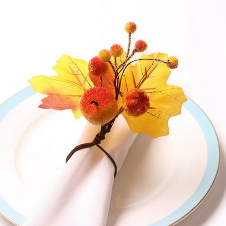 Halloween Sales Tableware Halloween Orange Pumpkin Leaf Napkin Ring Maple Leaf Napkin Buckle Autumn Fruit Red Napkin Ring by Luwxia
Halloween Sales Tableware Halloween Orange Pumpkin Leaf Napkin Ring Maple Leaf Napkin Buckle Autumn Fruit Red Napkin Ring by Luwxia