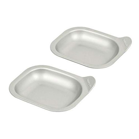Bakeware Silver Width 15 x Depth 12.5 x Height 3.5 cm Fluorine processing oven toaster morning plate 2-pack HB-4513
Bakeware Silver Width 15 x Depth 12.5 x Height 3.5 cm Fluorine processing oven toaster morning plate 2-pack HB-4513