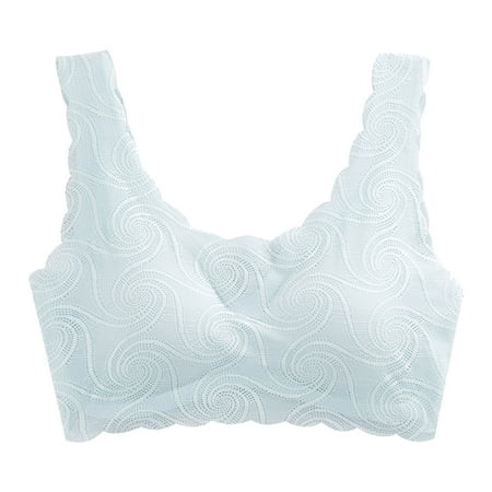 Women Bra Summer New Seamless Lace Gathered Detachable Chest Pad Vest Style Sports Underwear Bras
Women Bra Summer New Seamless Lace Gathered Detachable Chest Pad Vest Style Sports Underwear Bras