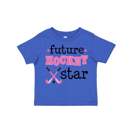Inktastic Future Field Hockey Star Gift Toddler Toddler Girl T-Shirt